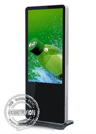 Darmowy stojak z ekranem dotykowym Kiosk Full HD 1080P 49-calowy odtwarzacz wideo 3G 4G z systemem Android